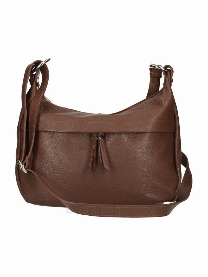 DONATA — kožená crossbody kabelka