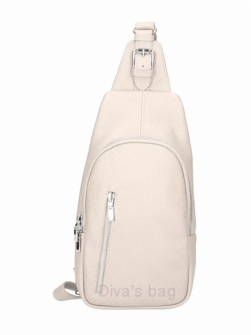 CHARLIE — kožená crossbody kabelka