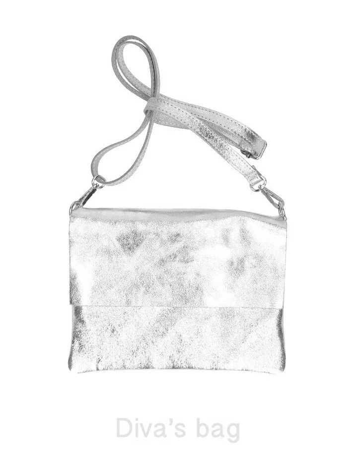 EMILIA — kožená crossbody kabelka