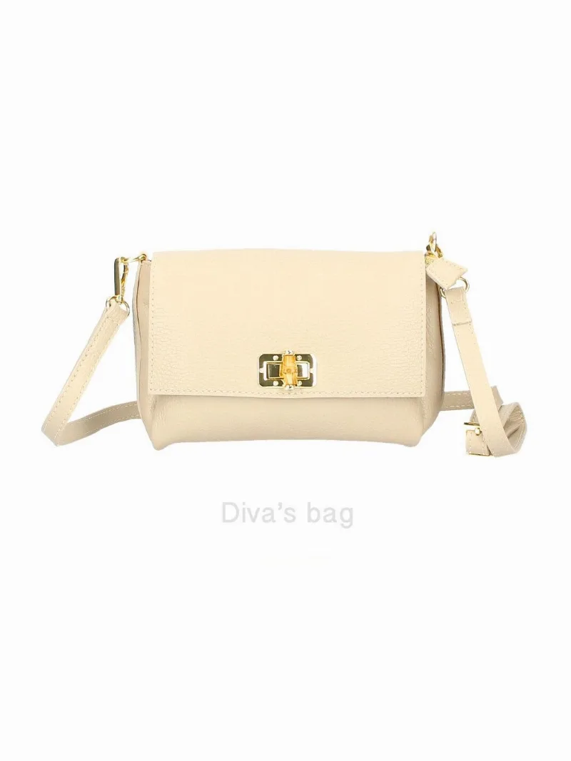 MADELEINE — kožená crossbody kabelka