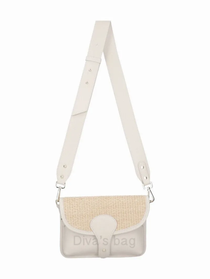 NOA — slaměná crossbody kabelka