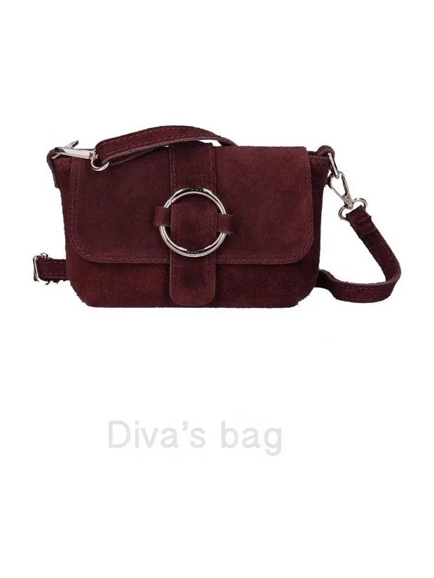 ALLISON — semišová crossbody kabelka