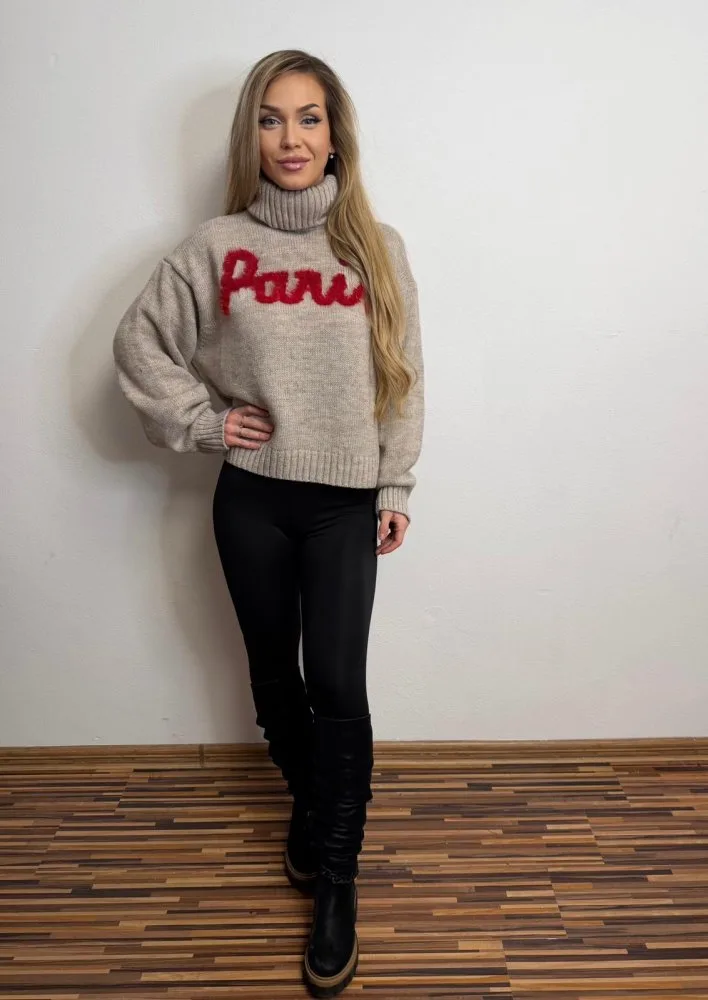 CAMILLA - Rolák s příměsí alpaky ONE SIZE