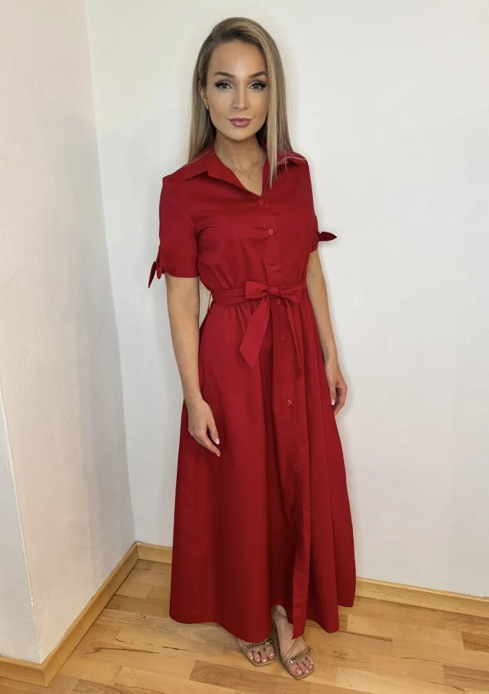 FIOCCO — Košilové šaty s mašlí