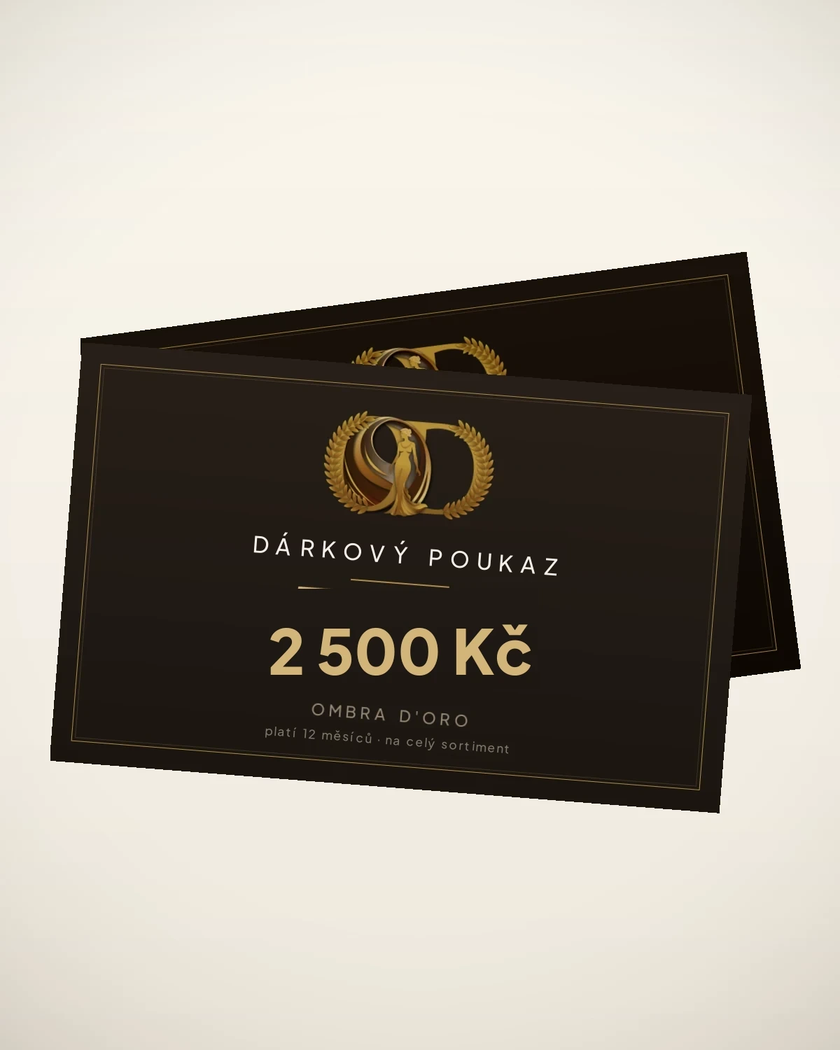 Dárkový poukaz 2 500 Kč